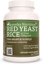 Nutrizione di Remedy Riso di lievito rosso con protezione dal fegato (Herbal Proprietary Blend) | 1.000 mg, 60 capsule vegane Integratore alimentare di erbe