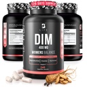 Supplemento DIM 400 mg con Myo & D-Chiro Inositol, Dong Quai - PCOS Supplementi – Equilibrio dell'ormone per le donne – Integratori della fertilità – Integratore dell'inositolo - 240 Caps