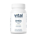 Vital Nutrients DHEA 25mg | Vegan Micronized DHEA Supplemento per le donne e gli uomini | Supporta l'equilibrio dell'ormone | Supporta il metabolismo sano di zucchero e minerali | Gluten, latticini, soia Free | 60 capsule