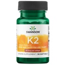 Swanson Natural Vitamin K2 (Menaquinone-7 da Natto) 50 mcg 30 Sgels (1 Confezione)