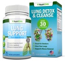 Detosse polmonare e pulizia - Grande per fumatori - Extra Forza - 100% Integratori di salute polmonare a base di erbe - Supporto per la rimozione del muco - promuove la salute respiratoria - modo naturale per mantenere i polmoni trasparenti