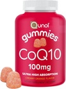 Qunol CoQ10 Gummies by Qunol, 100 mg, Delicious Gummy Supplements, Aiuta a sostenere la salute del cuore, 60 ct