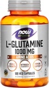 NOW Foods Sports, L-Glutamina, 1.000 mg, 120 capsule di veg