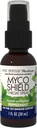 MycoShield Throat Spray - Supporto per la Salute Immune - Integratore per Funghi Dietetici con Chaga, Reishi, Turchia Tail & More - Supporto Immune On-The-Go - Menta piperita, 1 fl oz (71 Serve)*