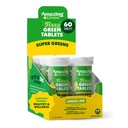 Stupefacente erba Effervescenti Tablet: Verde Superfood Acqua Aromat Tablet con Antiossidanti & Alkalizing Greens, Lime di limone, 60 Conte