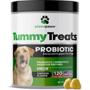 Probiotici per cani salute digestiva - Probiotici per cani e enzimi digestivi - Allergy Relief per cani - Probiotici per cani Gut Health - Puppy Probiotic Tummy Treats - 120 Dog Probiotic Chews