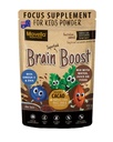 Integratore di messa a fuoco per bambini Brain Boost - Omega-3 DHA Flaxseed Natural Focus & Attenzione Supplemento per i bambini con Attenzione Challenge Support Kids Focus Vitamins 3.52oz (100g)