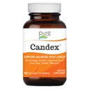 Pure Essence Candex Supplemento - Supplemento di sovracrescita del lievito con enzimi digestivi, aiuto probiotico di infezione del lievito per gli uomini e le donne - 40 capsule