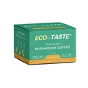 ECO-TASTE Mushroom Coffee Mix, progettato per Gut-Health con Chaga, Lion's Mane, Turchia Tail, Yacon e Probiotici – 12 sacchetti