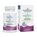 Nordic Naturals Vegan Prenatal DHA, Unflavored - 60 Gel Morbidi - 500 mg DHA Plant-Based - Supporta lo sviluppo del cervello in Babies e gravidanza sana - Non-GMO - 30 Serve