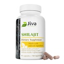 Jiva Botanicals Shilajit Capsule 700 mg – Estratto di Shilajit con acido Fulvic – Integratore Shilajit per Uomini & Donne – 90 capsule vegane per il benessere quotidiano - 90 Conte (Pack of 1)