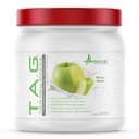 Nutrizione metabolica, TAG, Trans Alanyl Glutamina, 100% L-Glutamina Peptide Powder, Pre Intra Post Workout Supplement, 400 Grammi (40 Serve) (Green Apple)