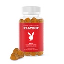 Playboy - Maca Root Gummies for Women and Men (60 Count - Peach Flavored) - Boost Vitality sessuale, Libido, Fertilità - Maca Gummies Supplement - 100% naturale, Vegan Non OGM - 4:1 Extract Maca Peruana