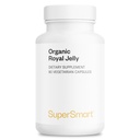 Supersmart - Organic Royal Jelly 300mg al giorno (High Strength 4% 10-HDA) - Freeze-Dried Fresh Royal Jelly Supplement | Non-GMO & Gluten Free - 90 capsule vegetariane
