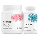 THORNE - Collagen Plus e Biotin 8 Bundle per pelle radiante, capelli e unghie - 30 Serve