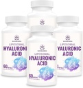 Acido ialuronico liposomico 1000mg, alta biodisponibilitàHyaluronic capsule di acido, supplemento dietetico Support Skin and Bones, 240 capsule (pacchetto di 4)
