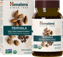 Himalaya Organic Triphala, fornitura di 90 giorni - Supplemento di salute digestivo per la pulizia del colon & Occasional Bloating and Constipation Relief - USDA Organic, Vegan, Non-OGM, Gluten Free, 688 mg, 90 Caplets