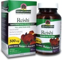 Risposta della natura Reishi Mushroom Mycelia Capsule Vegetariani, 90-Count | Supporto immunitario | promuove la salute cardiovascolare | Supporto per fegato