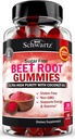 Gummie di radice di barbabietola senza zucchero - Gummie di ossido nitrico Infuso con olio di cocco per l'assorbimento più alto - Supporta energia e salute del corpo intero - Delizioso aroma di fragole - 60 conte (30 giorni di alimentazione)