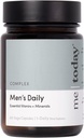 oggi Multivitaminico per Uomo, Integratori Minerali con 27 Vitamine, Minerali e Erbe, Compreso D, C, A, B, Biotina e Zinco, Vegetariano | Integratori Generali di Salute | 60 Capsule