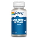 SOLARAY Black Currant Seed Oil 600 mg - Fornire antiossidanti, Gamma Linolenic Acid (GLA), Alpha Linolenic (ALA) e Linoleic Acid (LA) - Skin Health Support - 60-Day Guarantee, 90 Serv, 90 Softgels