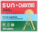 SUN CHLORELLA - Supplemento clorella, Compresse ricche di vitamina e vegane (200 Mg - 300 ct)