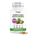 Vitapia Estratto di carciofo organico supplemento - Detox & Riparazione, Salute del fegato, Digestione, Supporto antiossidante - 120 capsule vegane, Non OGM, Gluten Free