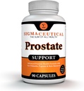 Prostate Support Complex - Saw Palmetto & Beta Sitosterol con Pygeum Bark - Supporto giornaliero per il flusso urinario per gli uomini - 90 capsule naturali di Sterol