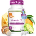 Zahler - Advanced Vitamin D3 50000 capsule IU (120 Count) Kosher Vitamina Per vegetariani Amichevole D per il supporto immunitario, Bone, denti e salute del muscolo - Supplemento settimanale della vitamina D3- Easy Swallow Vitamin D3.