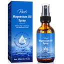 Olio di magnesio Spray-100% Magnesio naturale organico Spray-Nourish La pelle-Easy per assorbire e utilizzare-Glass Bottiglia 2 fl oz