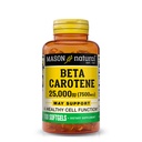 MASON Vitamina NATURAL A Beta Carotene 25.000 UI - Supporta Visione sana, Funzione cellulare e funzione immunitaria, 100 Softgels