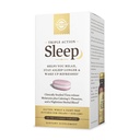 Solgar Triple Action Sleep, 60 Tavole Tri-Layer - Time-Release Melatonin & L-Theanine Plus Herbal Blend - Ti aiuta a rilassarti, Autunno Asleep Fast & Stay Asleep Longer - Non-GMO, Gluten Free - 60 Servings