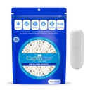 Capsuline Size 000 - Capsule bianche vuote bianche colorate Gelatin - 1000 Count - Capsule Pillole Gel Vuoti - Riempimento di Pillole Bovino Puro fai da te - Cappotti vuoti - Certificato Kosher e Halal - Certificato non OGM