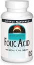 Fonte Naturals Folic Acid 800 mcg Integratore alimentare - 1000 compresse