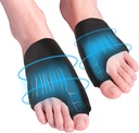 Piede Ice Packs Wrap Big Toe per Bunion Relief Gout Pain Relief, Reusable Cold & Heat Therapy Gel Foot Ice Pack Compress for Arthritic Toes, Swelling, Fasciitis, Infortuni sportivi, Ripristino post-operatorio