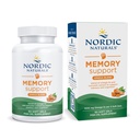 Nordic Naturals Omega Memoria con Curcumina, Limone - 60 Gel Morbidi - 1000 mg Omega-3 + 400 mg Curcumina ottimizzata - Memoria, Cognizione - Contiene Phosphatidylcholine & Huperzine A - Non-GMO - 30 Serve