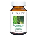 Formula di risposta INNATE Un giorno senza ferro - Iron-Free Daily Multivitamin - Con B Vitamine - Vegetariano, Non OGM e Kosher - Fatto senza 9 Allergeni Alimentari - 60 Conte (60 Serve)