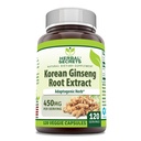 Estratto di radice di Ginseng coreano 120 capsule vegetali Supplemento | Non OGM | Gluten Free | Made in USA