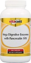 Vitacost Mega Enzimi digestivi con Pancreatin 10X - 300 capsule