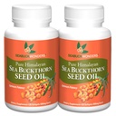 SEABUCKWONDERS Sea Buckthorn Seed Oil, Realizzato con Secchio di Mare Organico, 60 Conte Softgels (Pack of 2)