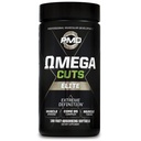 PMD Sports Omega Cuts Elite -Fat Loss-Muscle Defining Formula - Omega Fatty Acids, MCT e CLA per la definizione e la manutenzione del muscolo - Keto Friendly For Women and Men - Stimulant Free (180 Softgels)