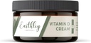 Earthley Wellness Vitamina D Crema, Natural Topical Vitamin D con Vitamine A, D, & K2, Salute Del Cuore, Salute Della Pelle e Gravidanza, Cod Liver Oil Base (4 oz, Vitamina D Crema)