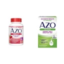 AZO Cranberry Urinary Tract Health Supplement & Urinary Tract Infection (UTI) Test Strips, Risultati accurati in 2 minuti, clinicamente testato, risultati facili da leggere, 3 conteggio