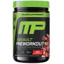 MusclePharm Assault Pre Workout Powder for Men & Women – Energy & Strength Boost Pre-Workout Integratori con Beta Alanine, Caffeina, Creatine & Betaine Anhydrous – 30 Serve, Fruit Punch Flavor