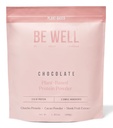 Be Well by Kelly Chocolate Plant-Based Protein Powder, Vegan 21G Protein 9G Fiber 1 NetCarb (3 Ingredienti, 20 Serve) 9 Aminoacidi 3 BCAAs No Soy, No Dairy, Stevia-Free No Sugar Aggiunto 1.85lb 840g