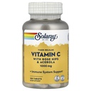 SOLARAY Vitamina C 1000mg Timed Release Capsule con Rose HIPS & Acerola Bioflavonoids, Two-Stage for High Absorption & All Day Immune Function Support, 60 Day Guarantee (100 Serve, 100 Compresse)