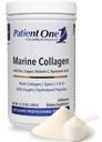 Paziente One Marine Collagen | Supplemento polvere per fornire supporto completo* | con tipi 1, 2 e 3 Collagene, più cofattori di collagene | 13.75 oz