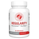 Silver Fern Regolarità Digestivo Supplemento capsule Marca - 1 bottiglia = 30 capsule = 30 giorni di alimentazione - Mucosave FG (Prickly Pear Polysaccharides & Olive Leaf Polyphenols) & SunFiber