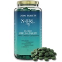 NaturalZing - 100% Pure Organic Spirulina Tablets | Non OGM | Daily Greens | Vegan Superfood Protein & Antioxidant Support – Rich in Phycocyanin, Beta Carotene & Iron - 2000 compresse (16 oz Bulk Pack)