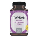 Doppiastra Stress B-Complex Caps - Completa B-Complex & 1000 mg Vitamina C - Integratore di supporto energetico con Vitamina B12 e B6-100 capsule